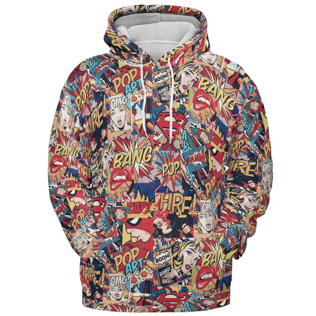 All-over Print Hoodie - JD26G3WQ