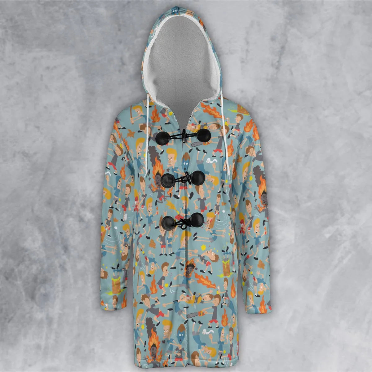 Hooded Cloak Coat - AVYXDEXG