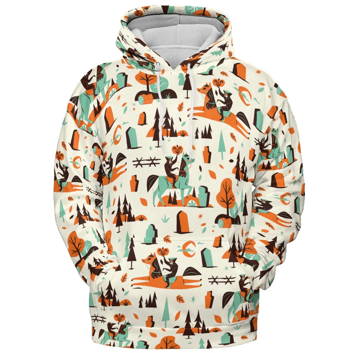 All-over Print Hoodie - DADZGDSY