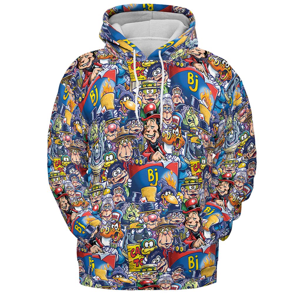 All-over Print Hoodie - E1MQ935B -  - 2