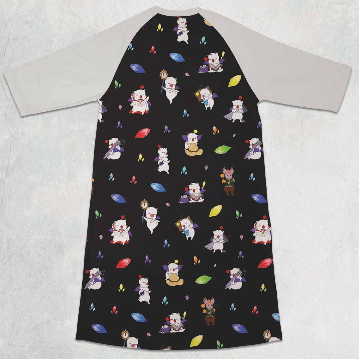 3/4 Sleeve Raglan Dress - WATJTTUZ