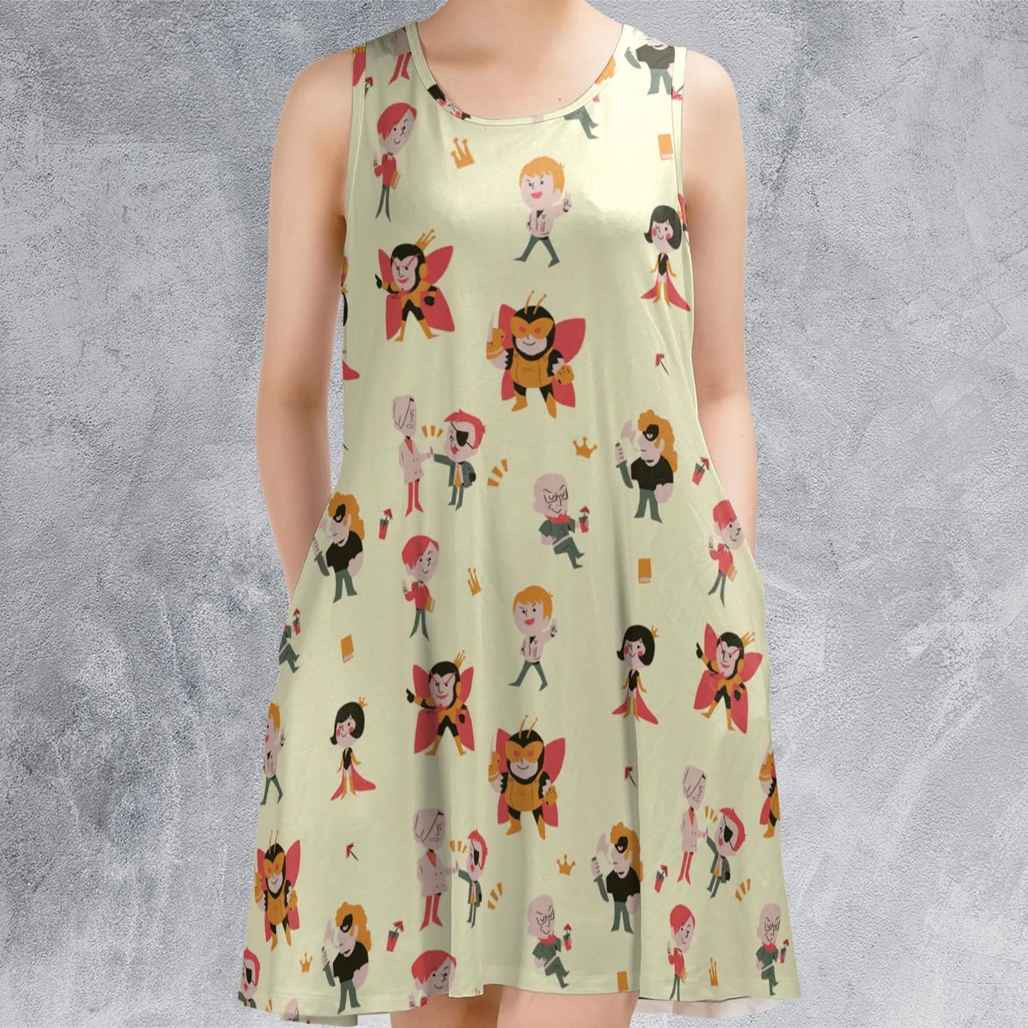 Sleeveless Dress - 8T4ELP75