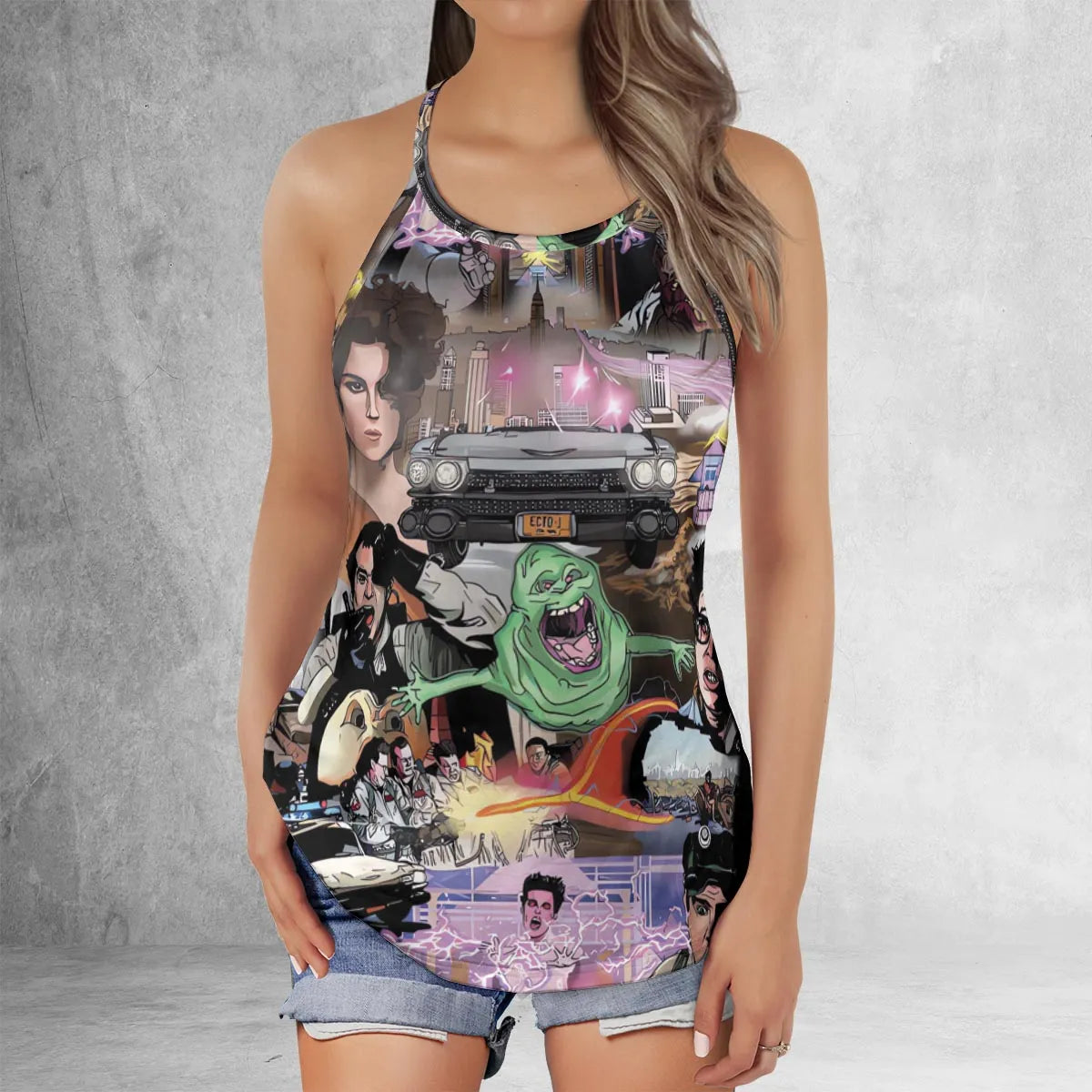 Criss Cross Tank Top - PDQEM8QA