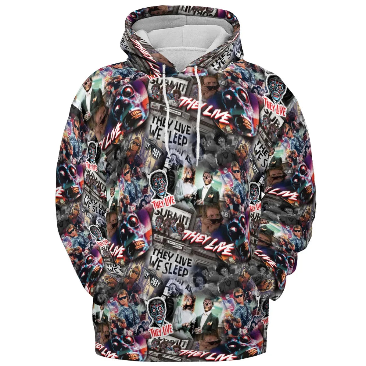 All-over Print Hoodie - CSTXKUNL