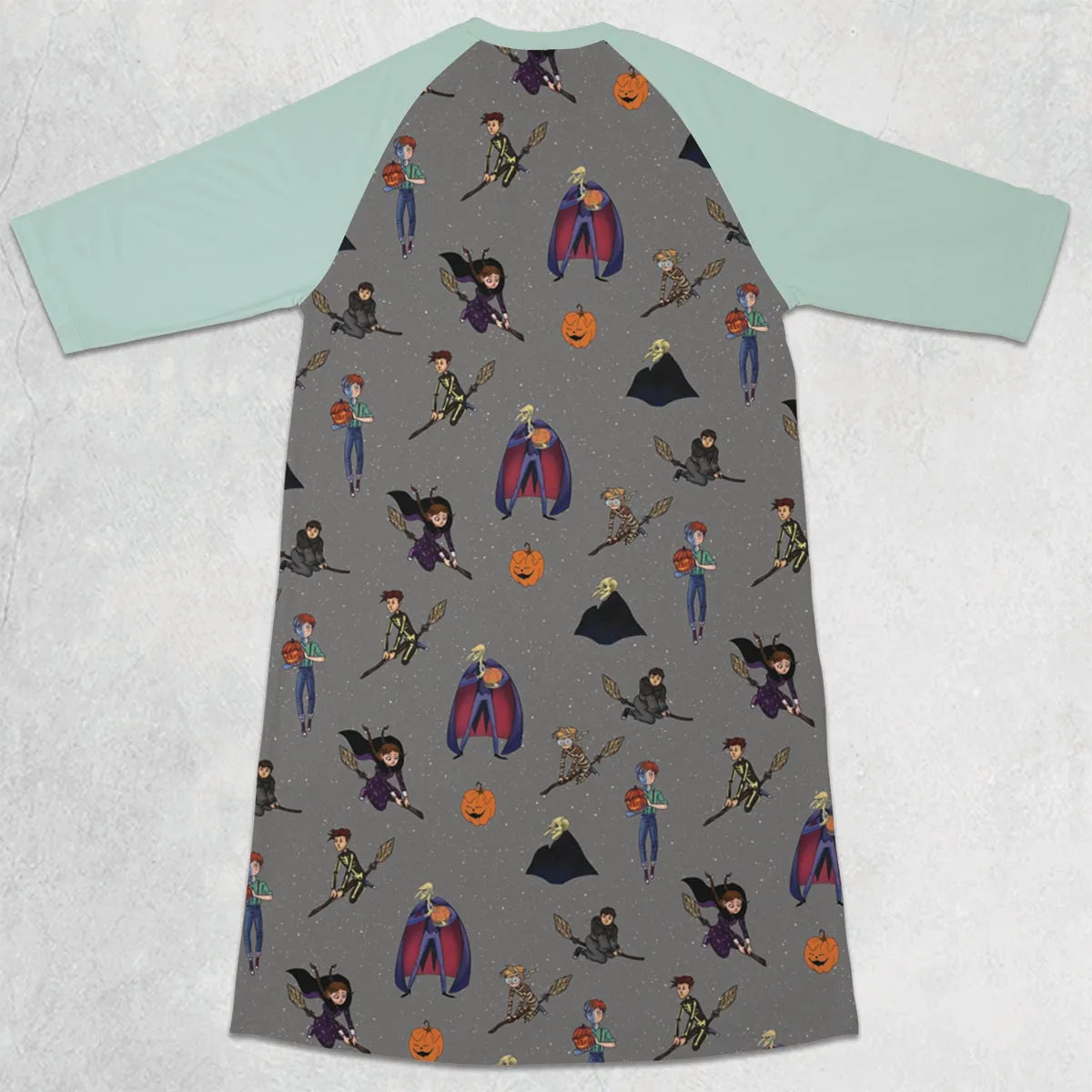 3/4 Sleeve Raglan Dress - EJTYRYHS