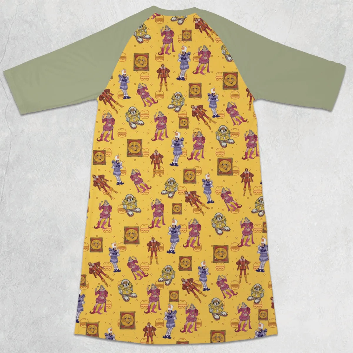 3/4 Sleeve Raglan Dress - F6KBCFYL