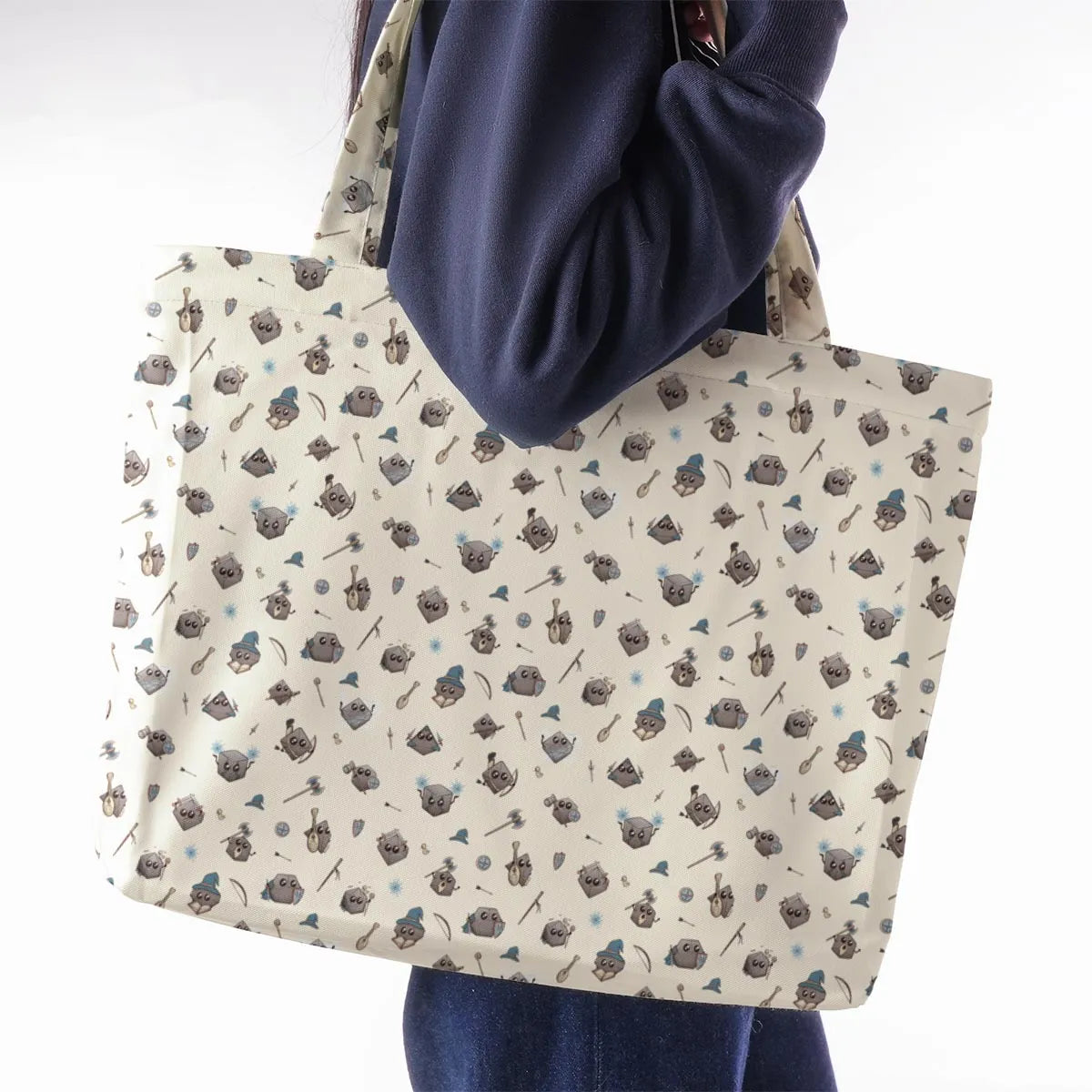 Large Tote Bag - TYRKXURH