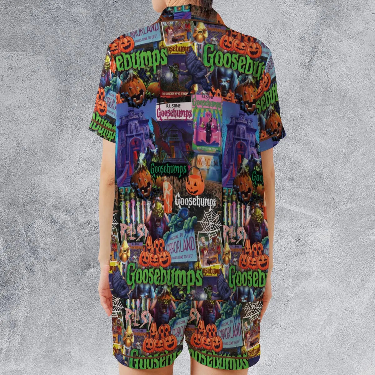 Satin Short-Sleeve Pajamas Set - 4Q5R6NWH