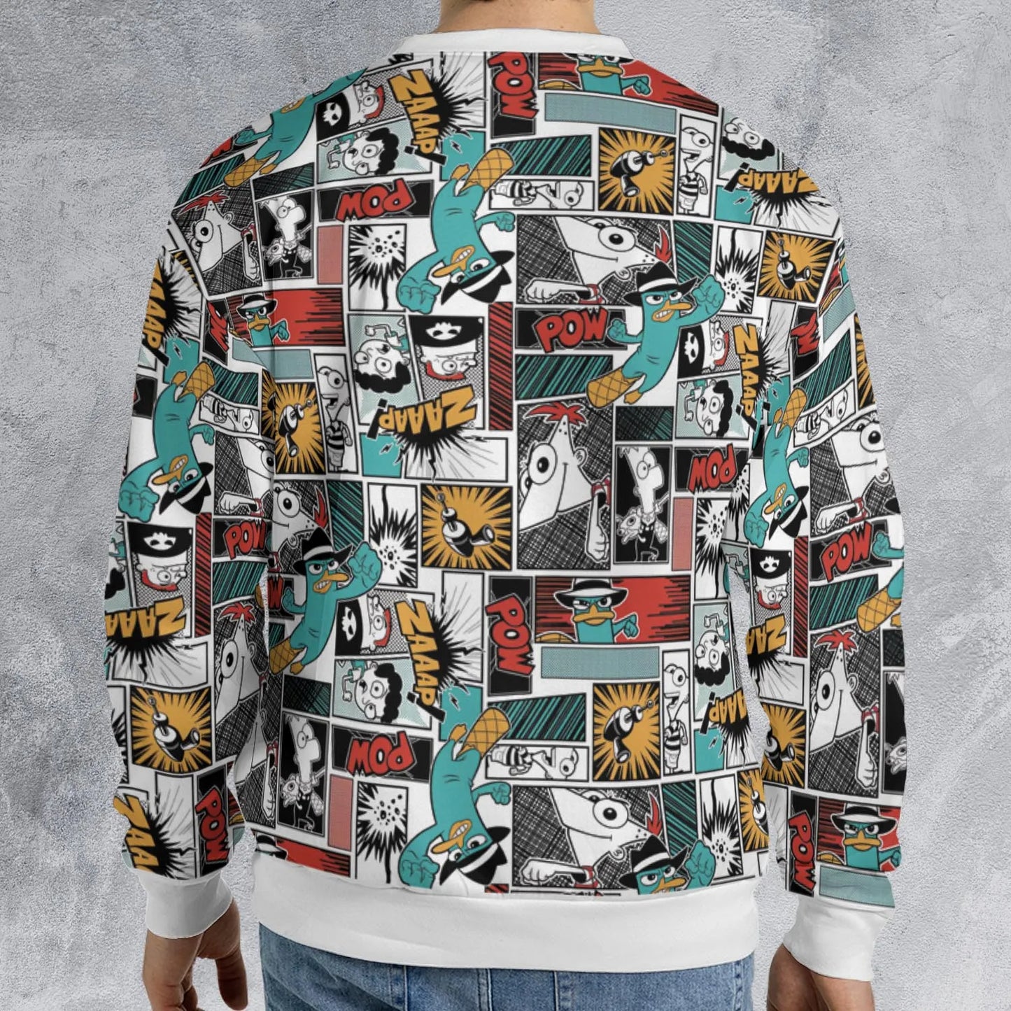All-over Print Sweatshirt - 3ENZKQ2H
