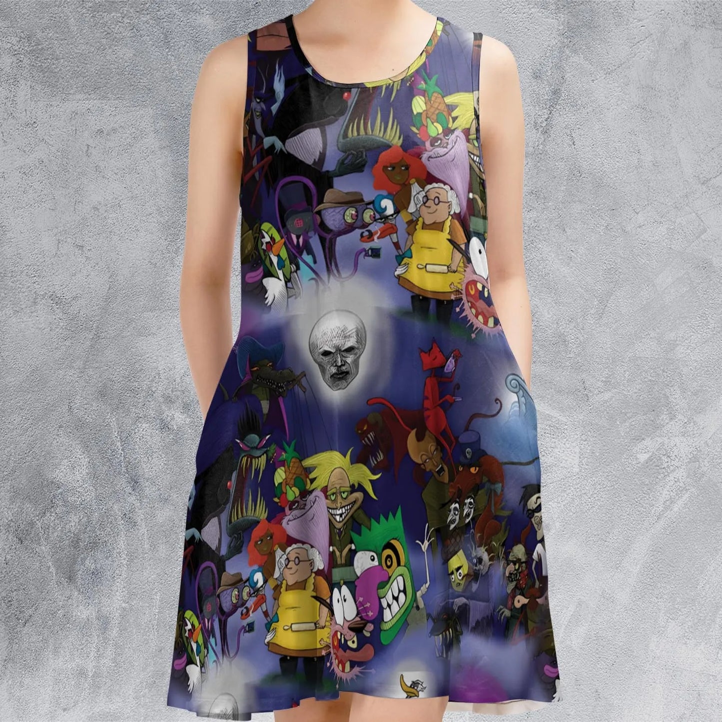 Sleeveless Dress - QR3WFQVK