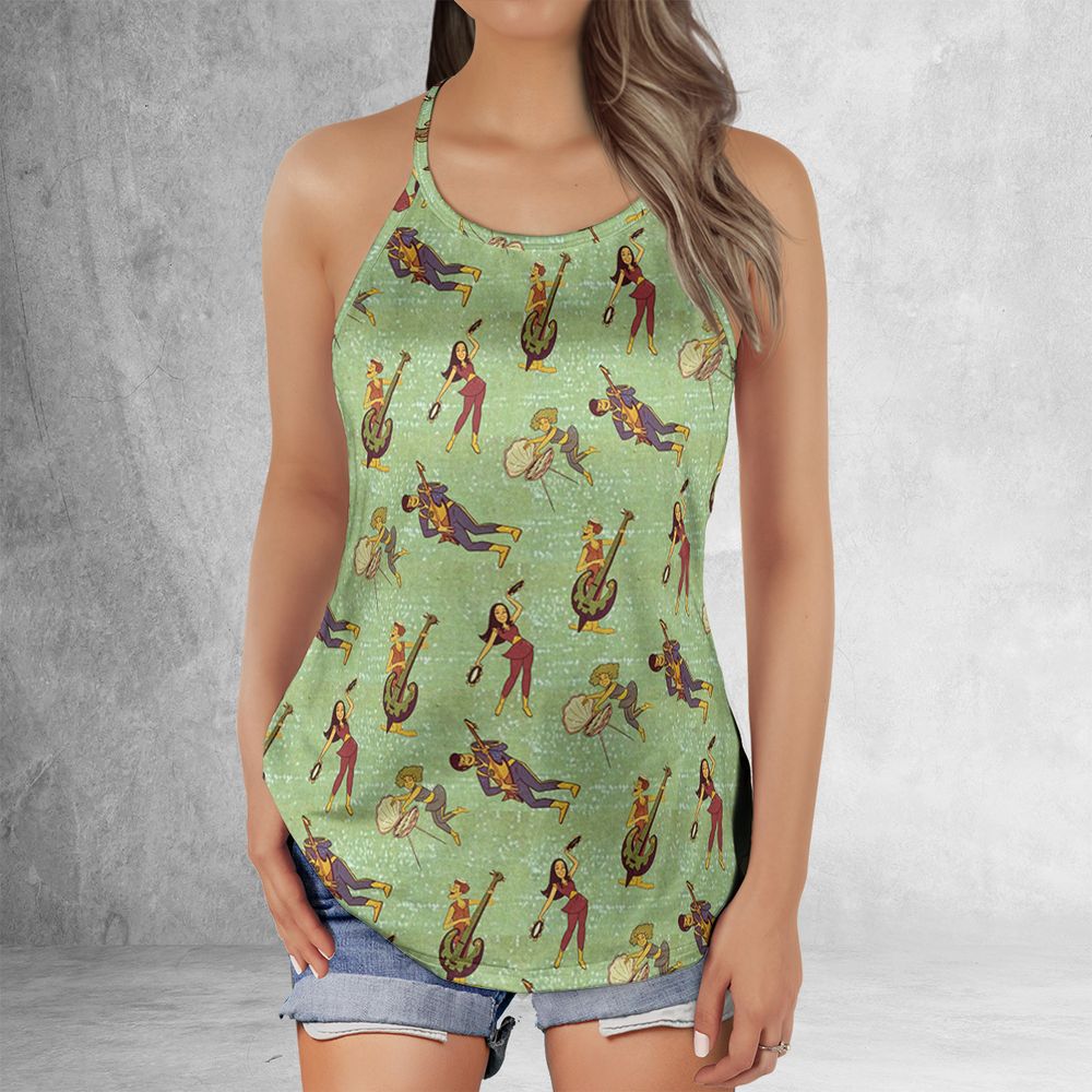 Criss Cross Tank Top - BZ4UB8YH -  - 2