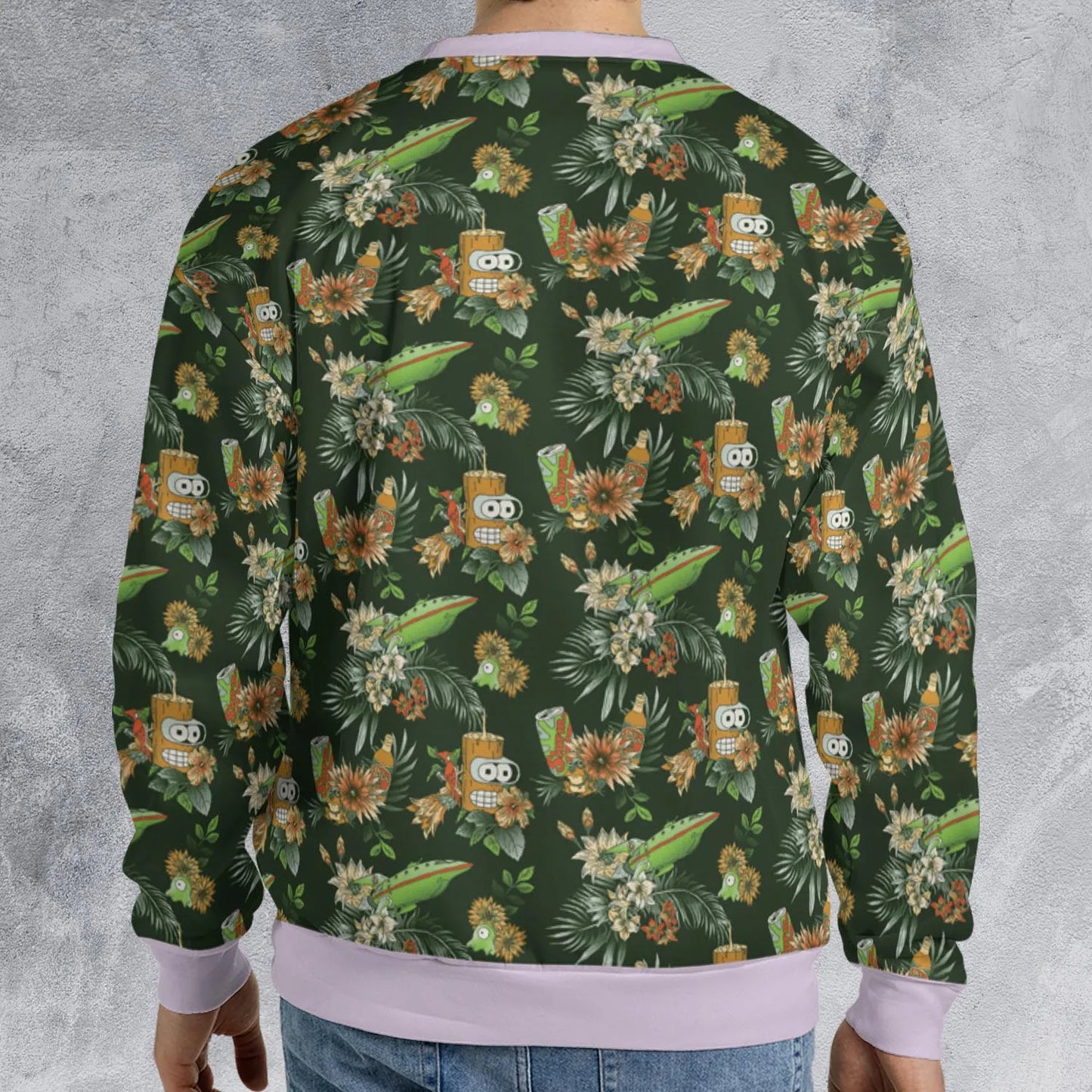 All-over Print Sweatshirt - NYBRSJNK