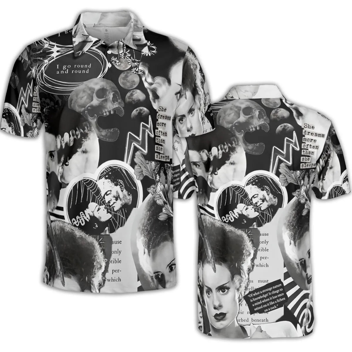 AOP Men/Women Polo Shirt - 278MES9N