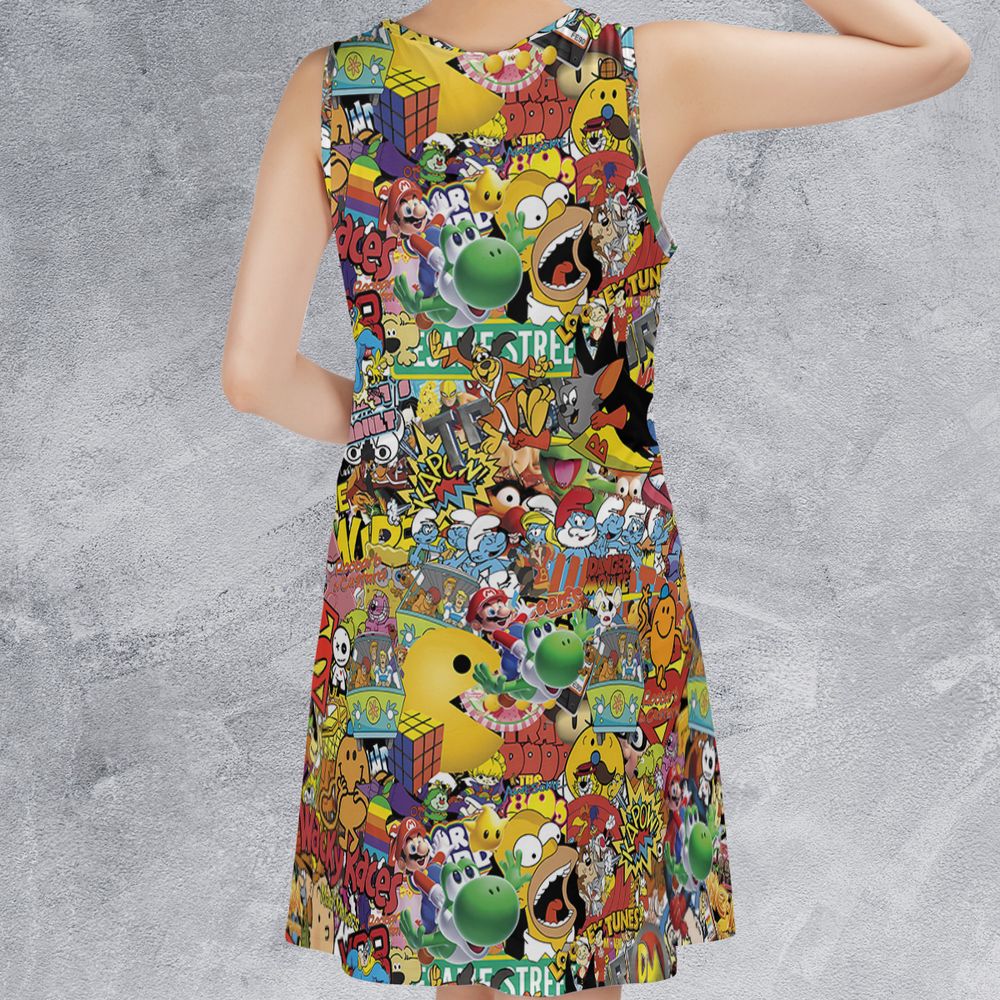 Sleeveless Dress - WKDQP7TJ -  - 2