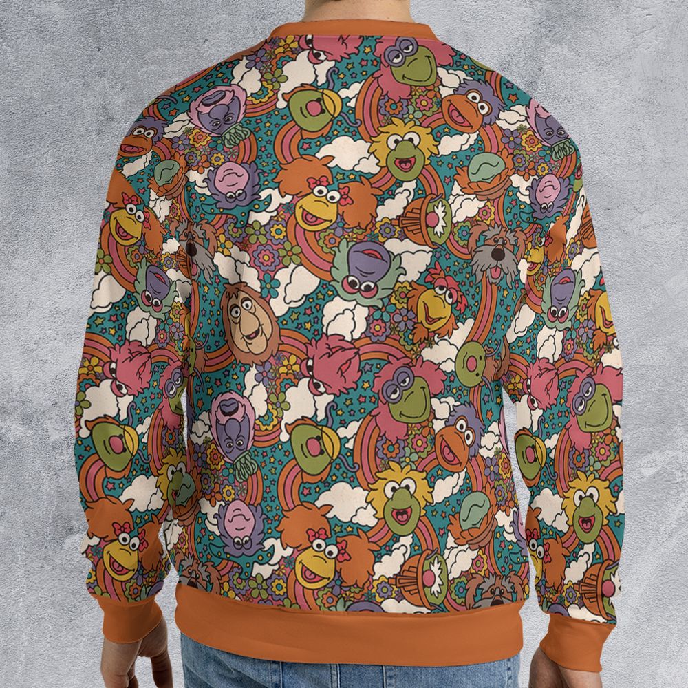 All-over Print Sweatshirt - W69RPJWG -  - 2