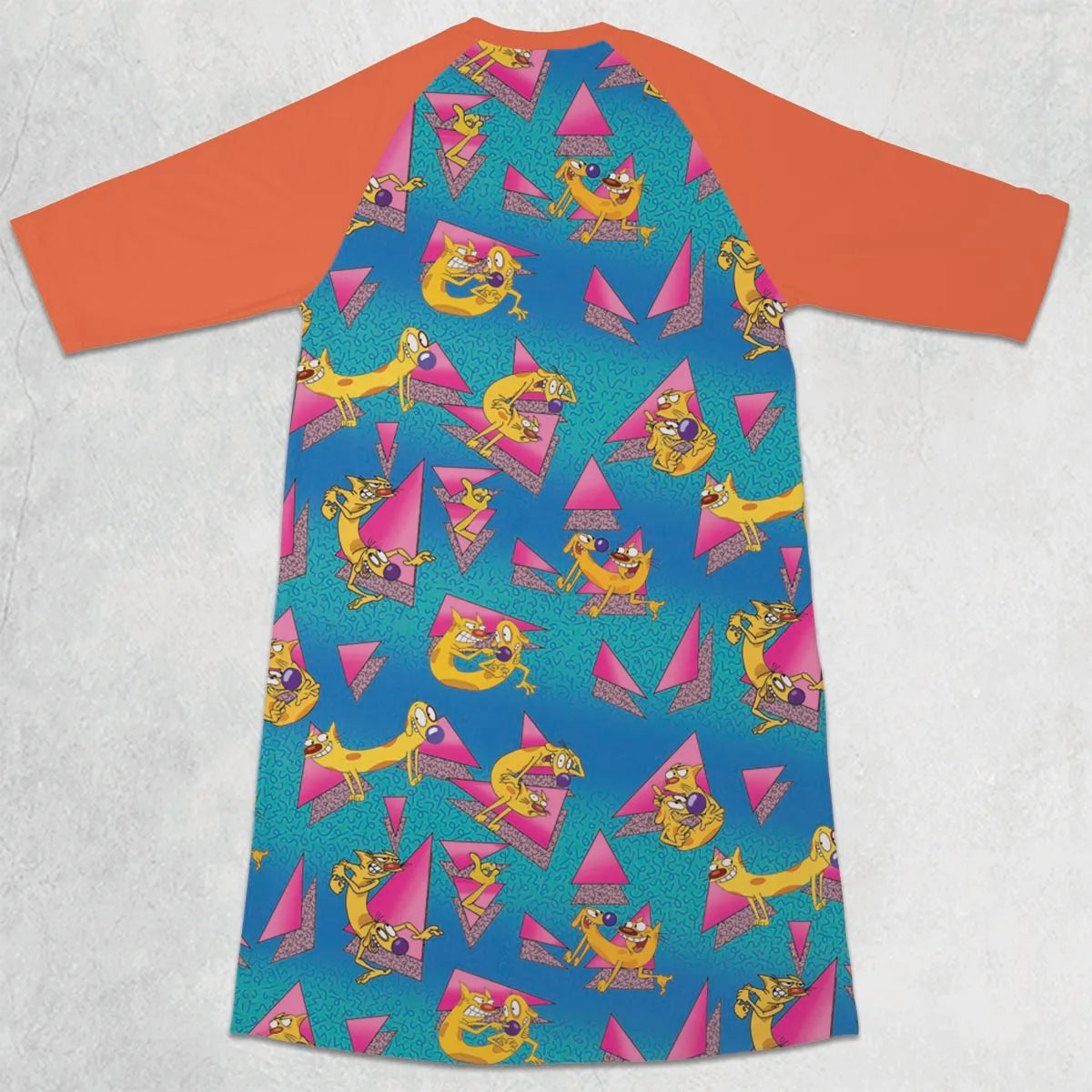 3/4 Sleeve Raglan Dress - PKV47L9P