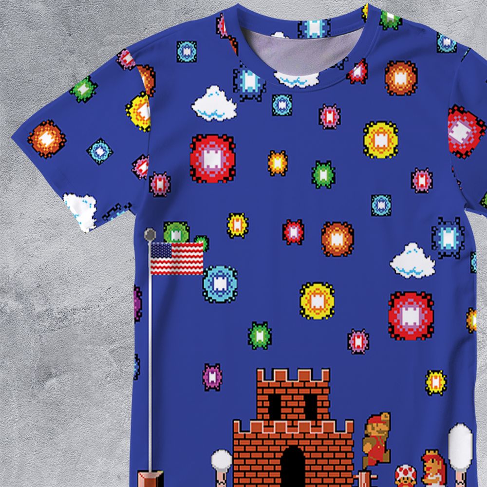 Patriotic Super Mario for Independence Day -  - 2