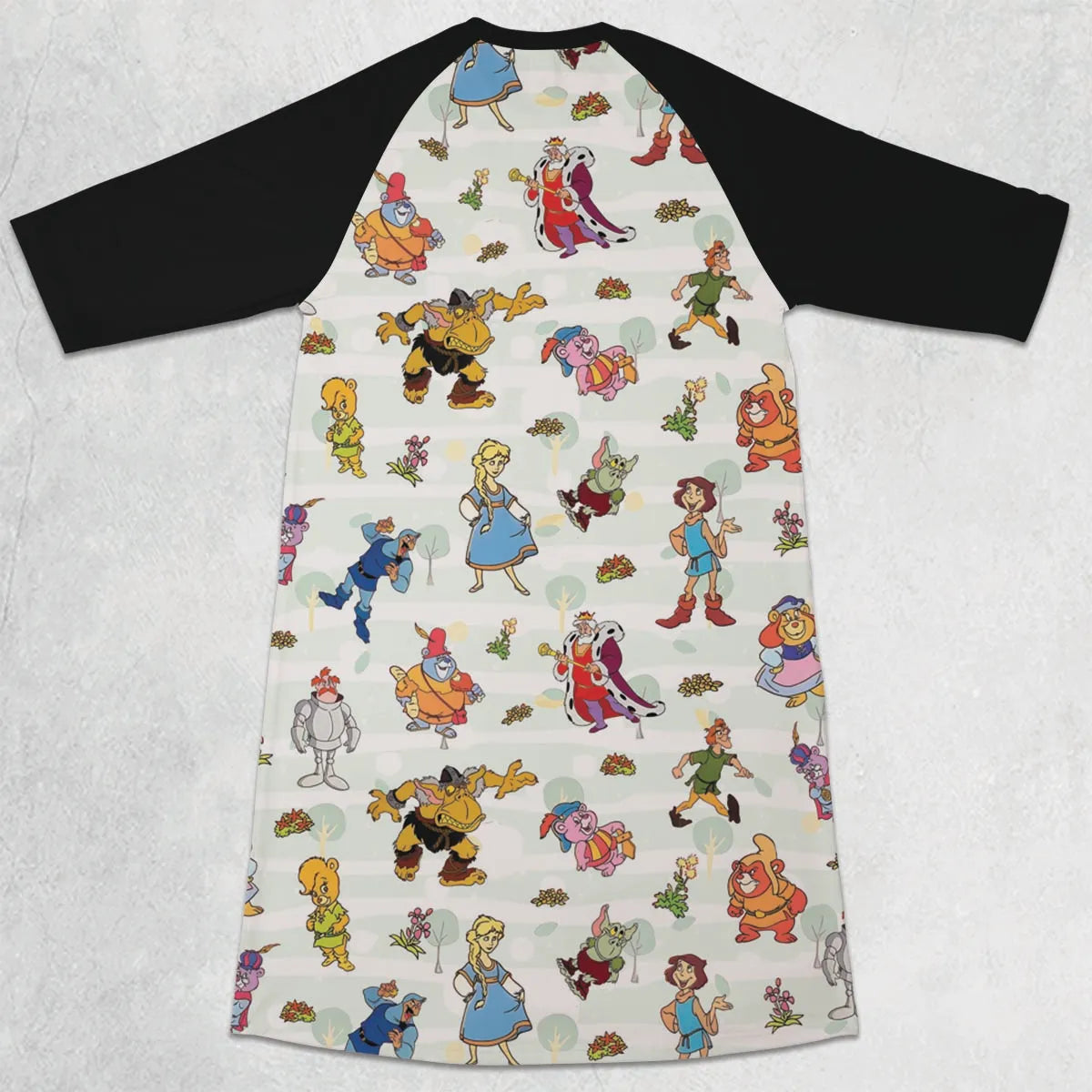 3/4 Sleeve Raglan Dress - 97C9F2ME