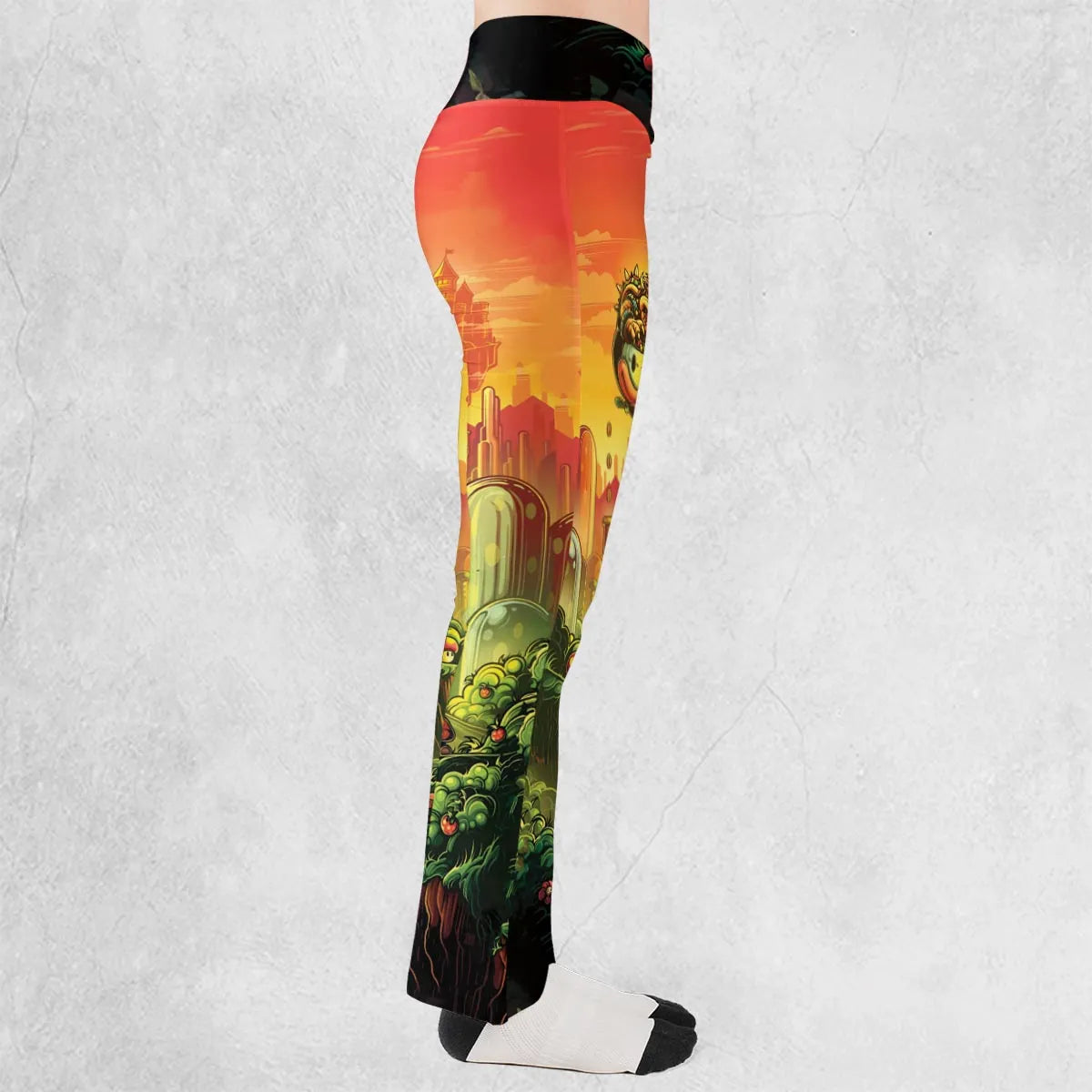 Flare Leggings - 6DHDMRGN