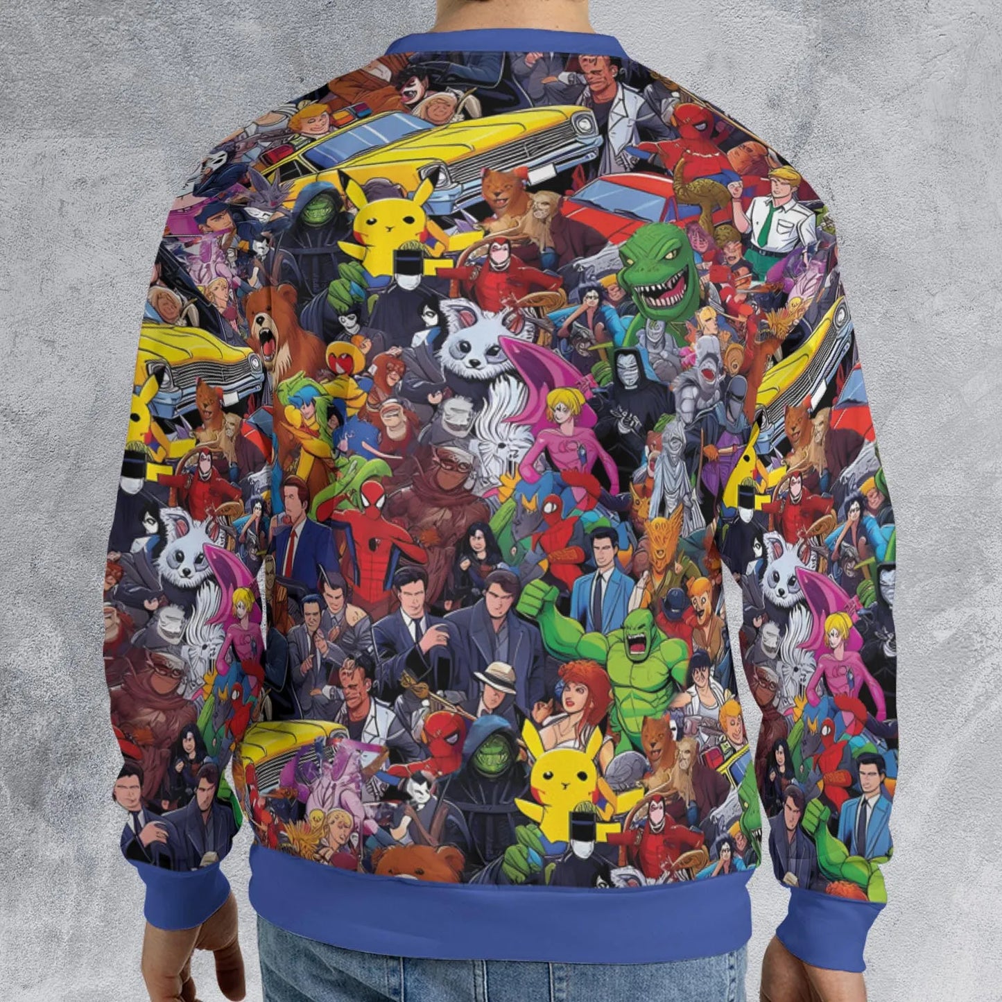 All-over Print Sweatshirt - WWTFAL1F