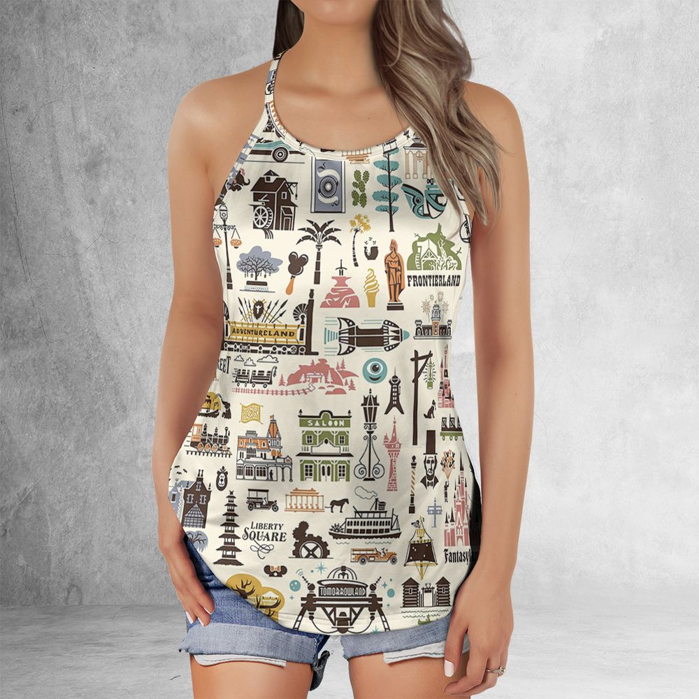 Criss Cross Tank Top - 9CDW45XN -  - 2