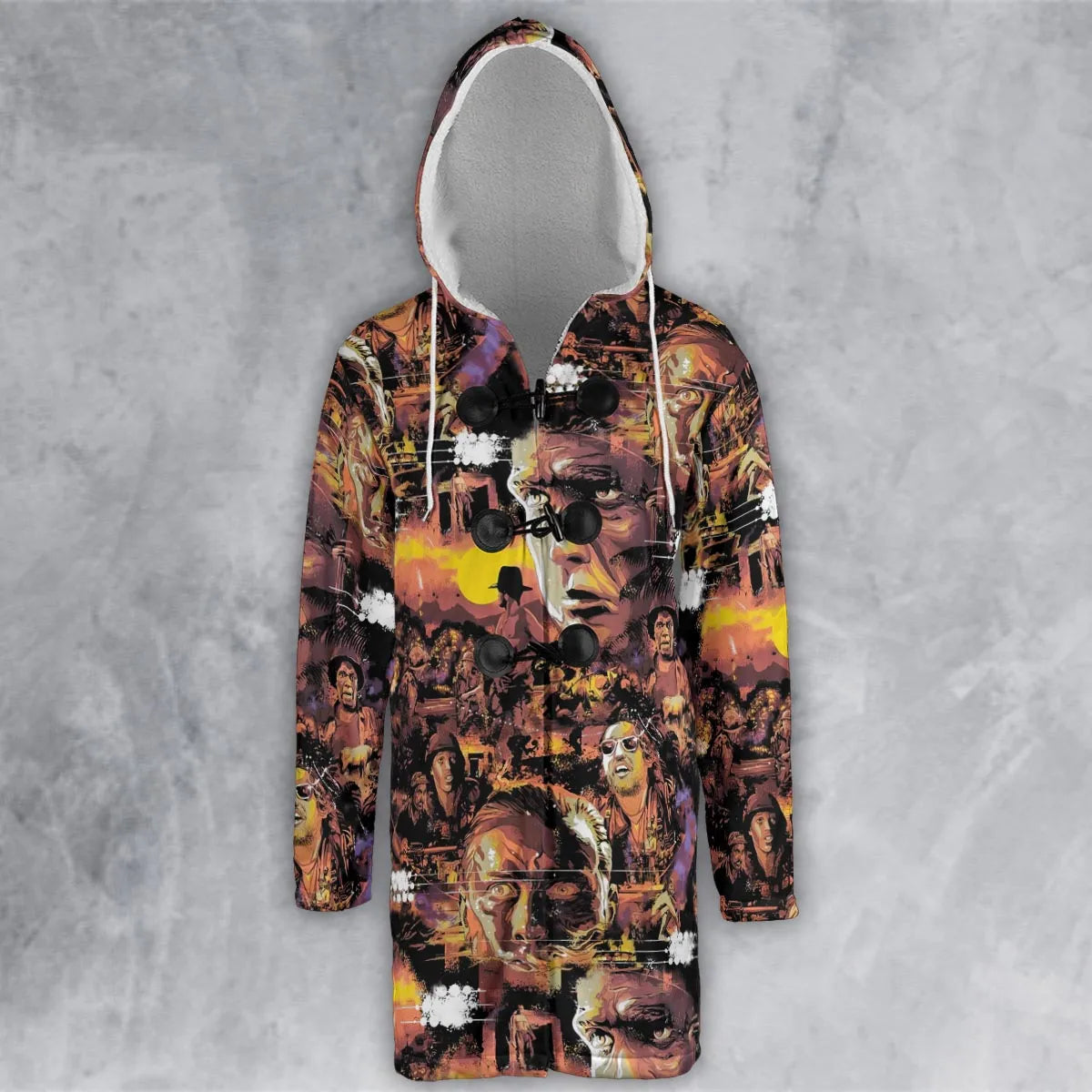 Hooded Cloak Coat - BJWZFHRR