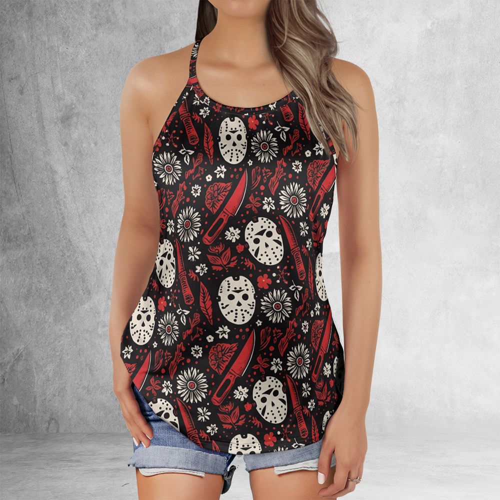 Criss Cross Tank Top - 1L7JXAD5 -  - 2