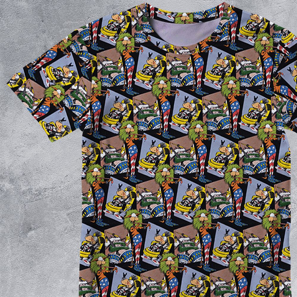 All-Over Print Unisex T-Shirt - KEFK9ZQG -  - 2