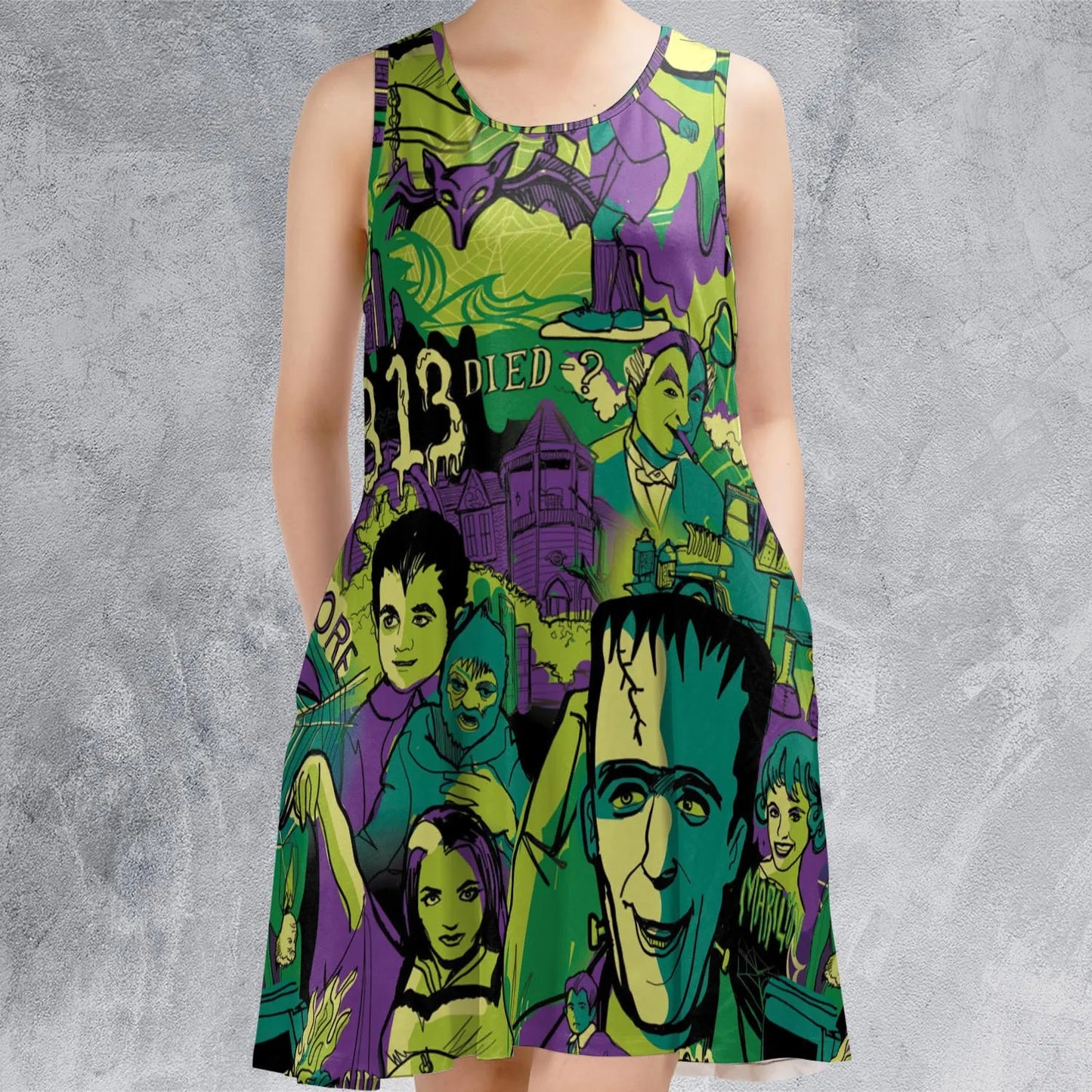 Sleeveless Dress - W2G1Y77E