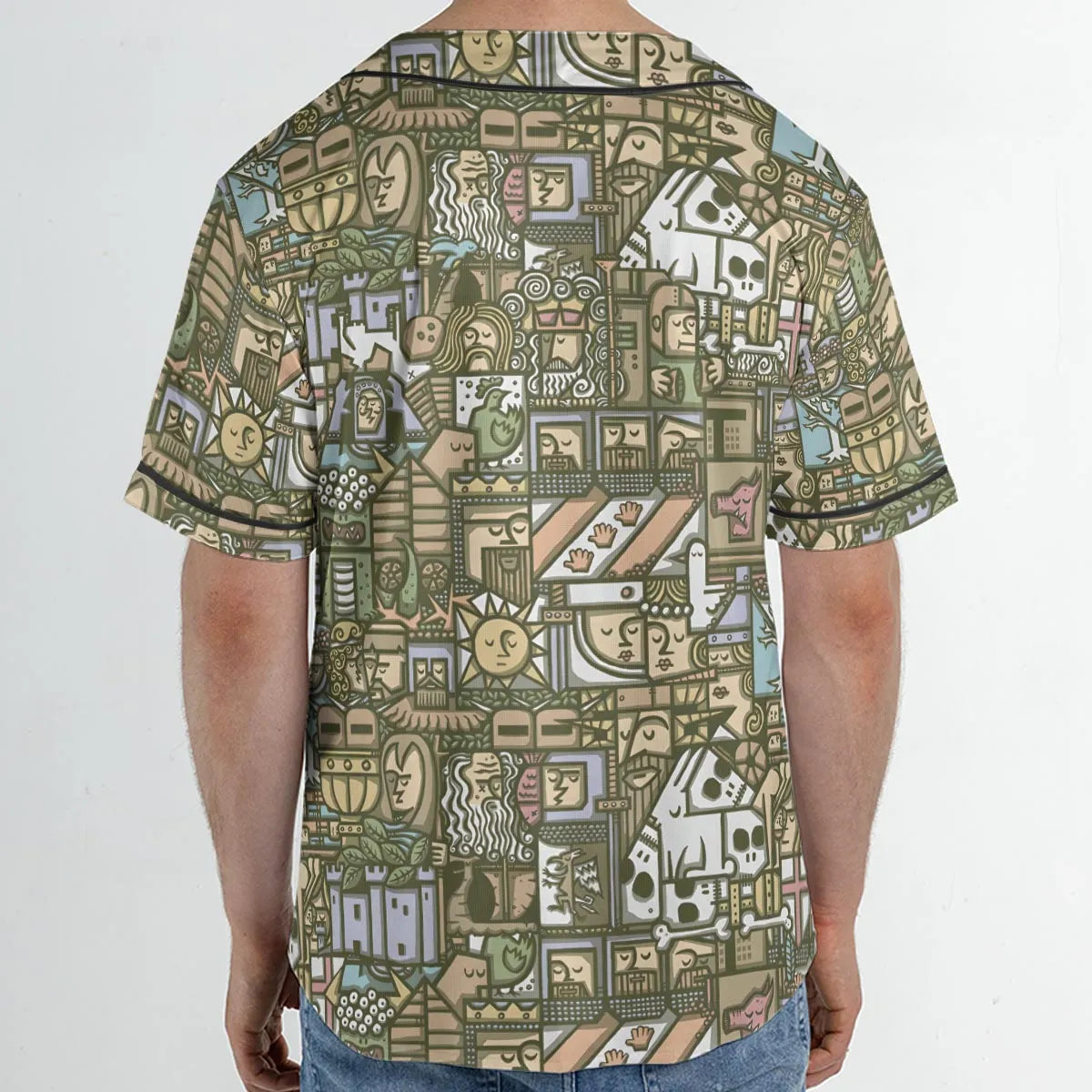 Unisex Baseball Jersey - 3C1F9ZBK