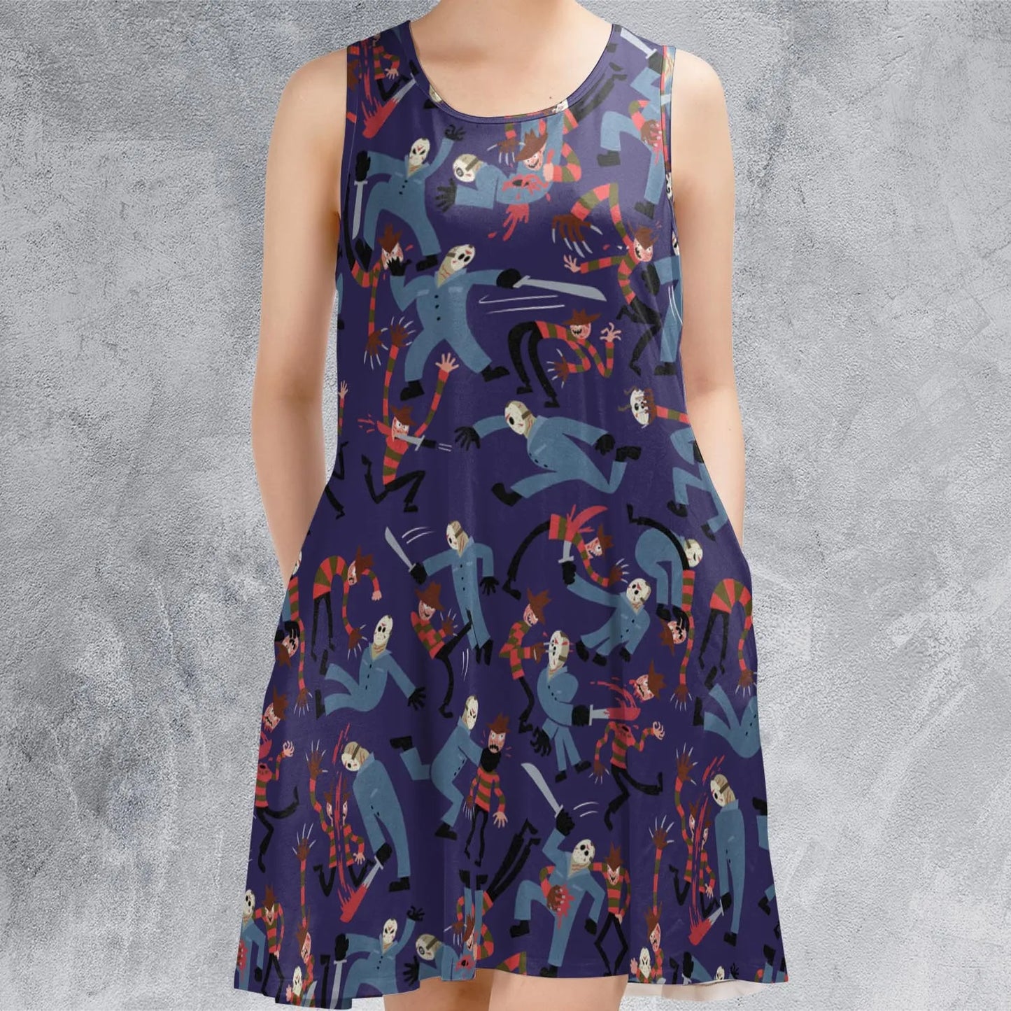 Sleeveless Dress - W66N5716