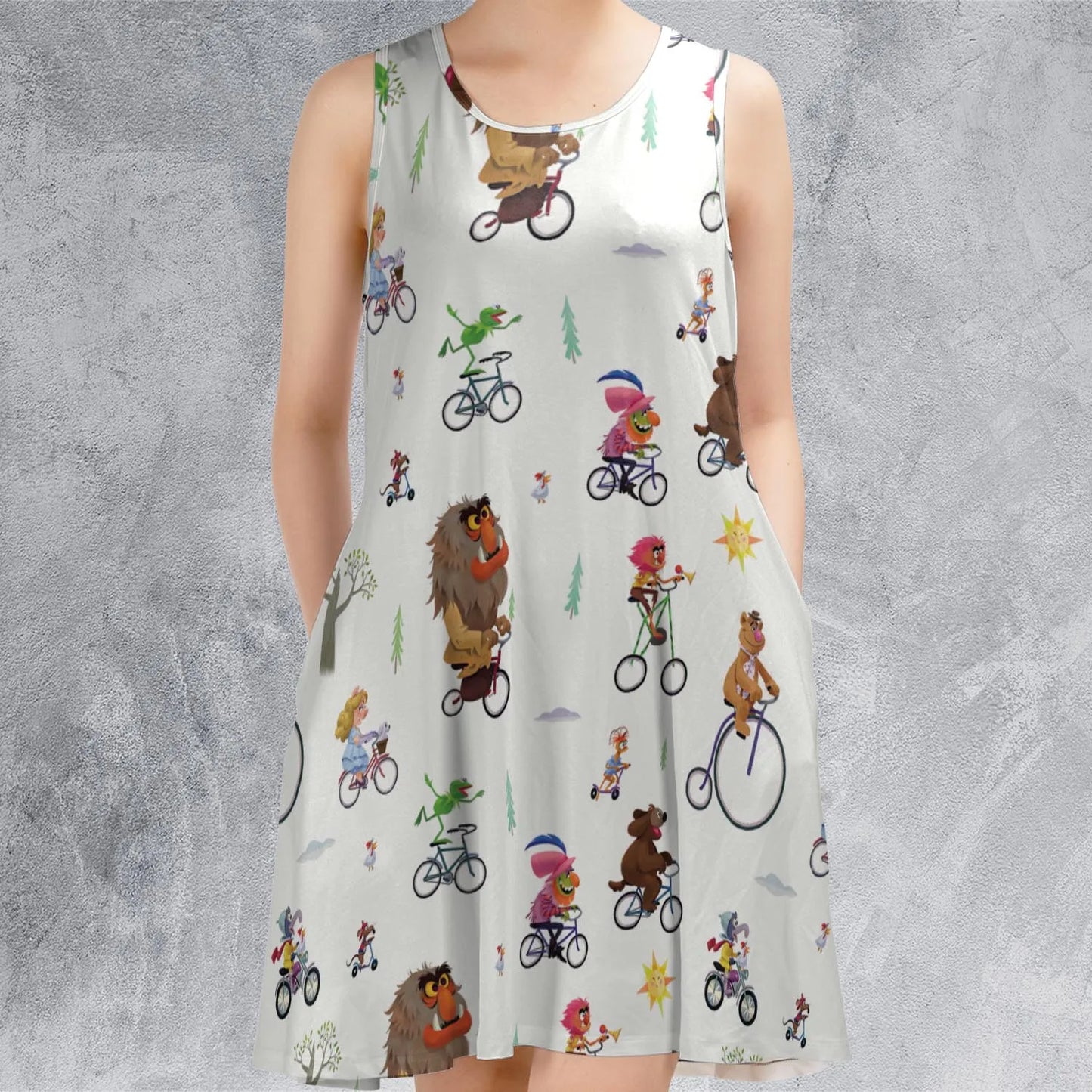 Sleeveless Dress - J2ZWC7JR