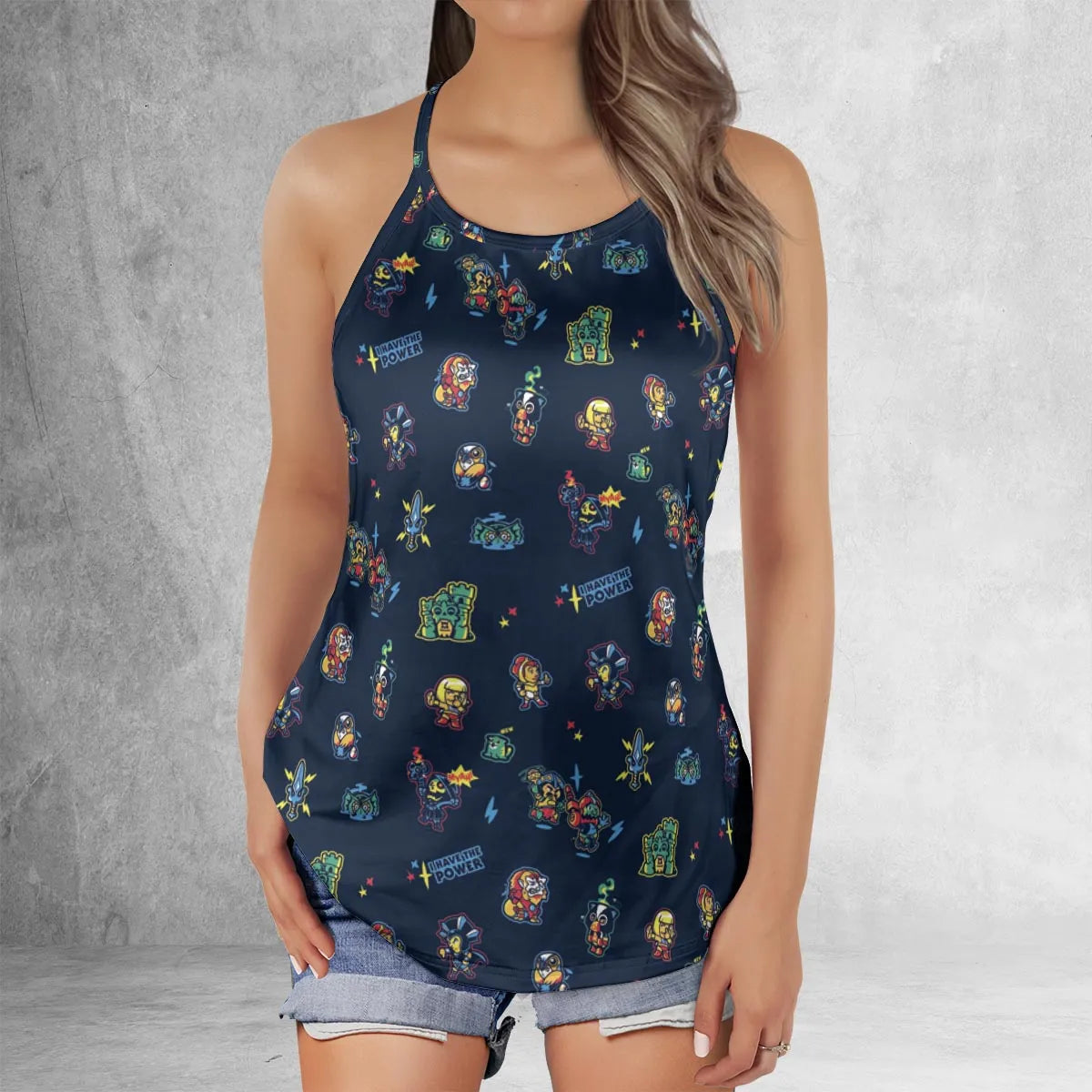 Criss Cross Tank Top - J79NQ18M