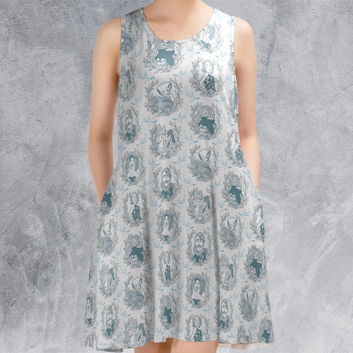 Sleeveless Dress - 6ZRHSEHV