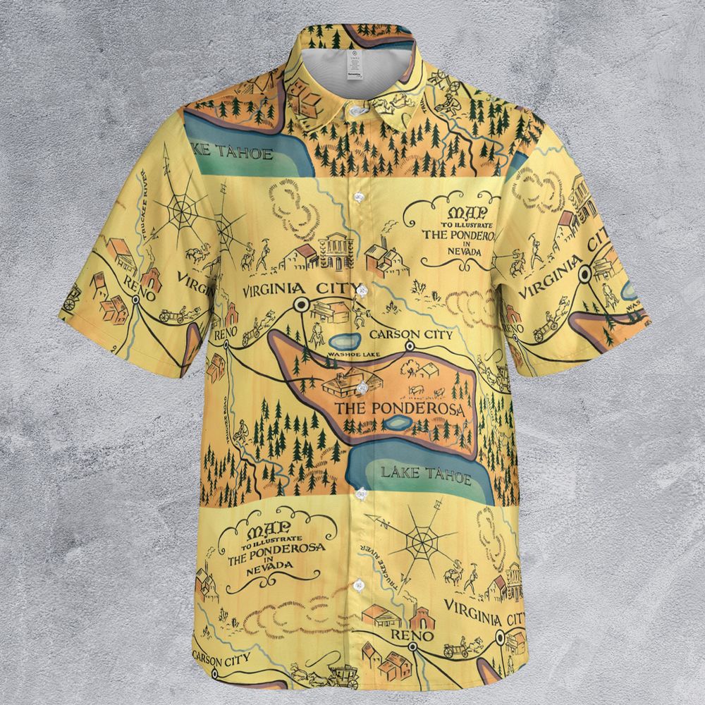 Map of The Ponderosa -  - 2