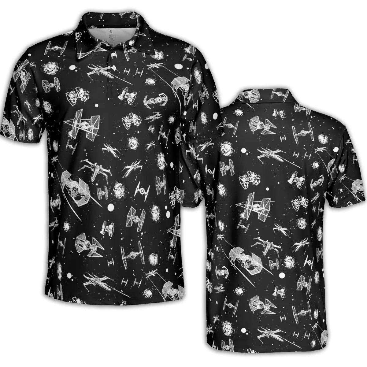 AOP Men/Women Polo Shirt - 5768SBPD