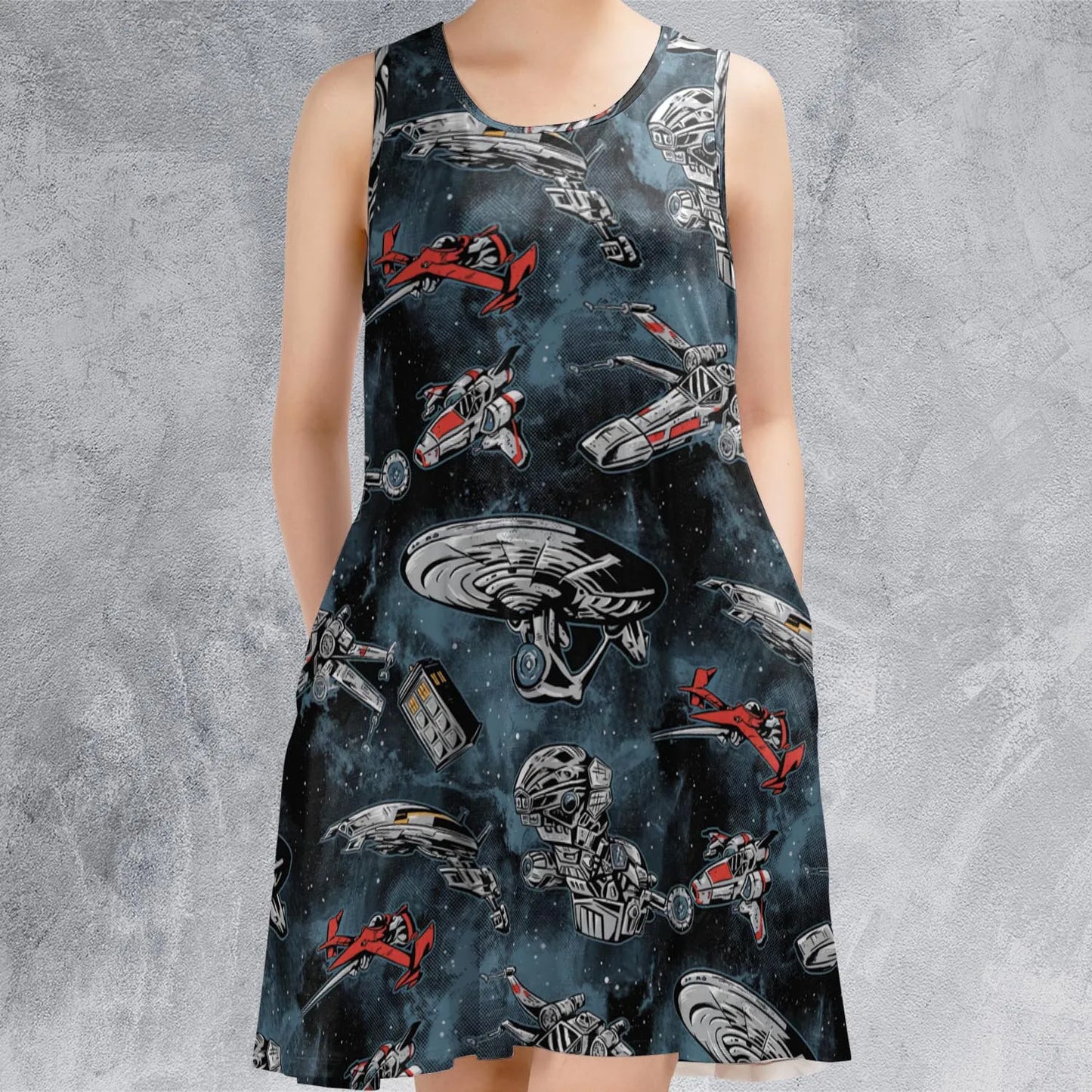 Sleeveless Dress - ACQ3U526