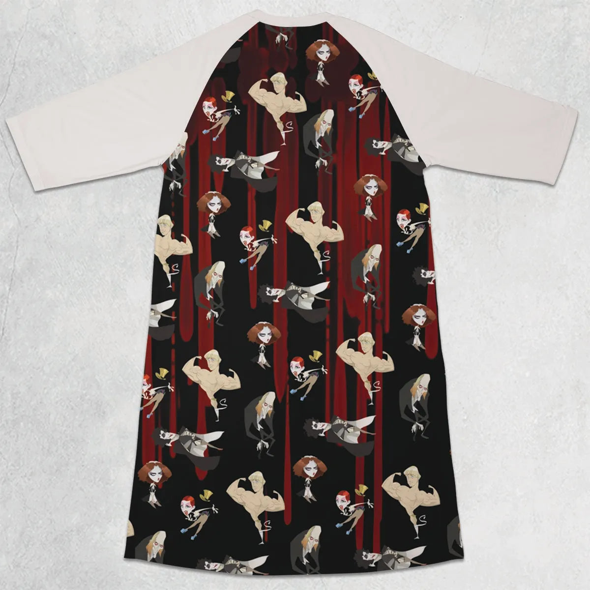 3/4 Sleeve Raglan Dress - 2QRJM72S