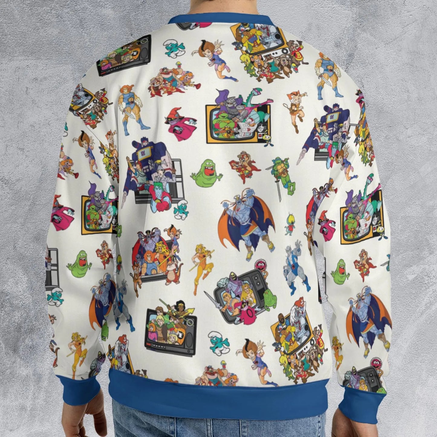 All-over Print Sweatshirt - HRETS42V