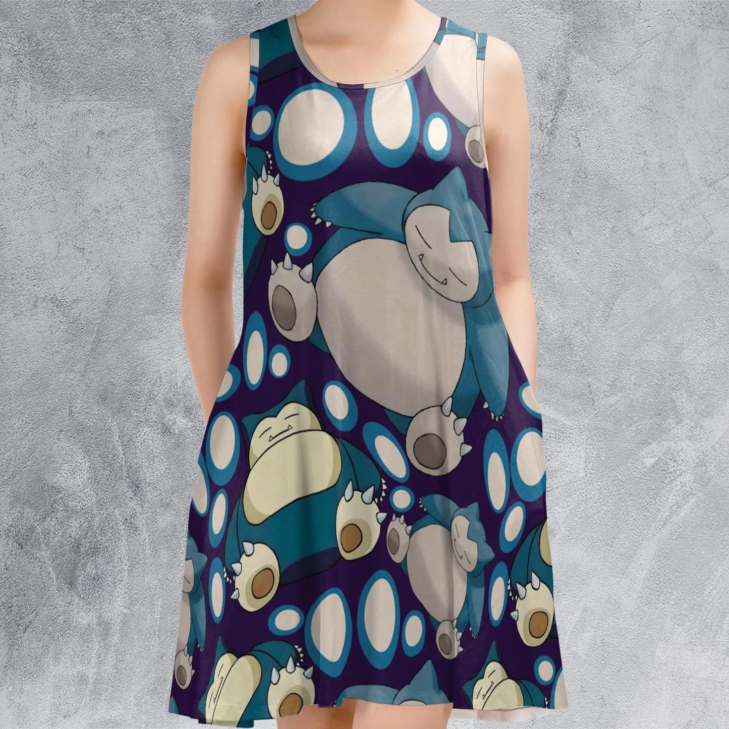 Sleeveless Dress - QX1E9LXG