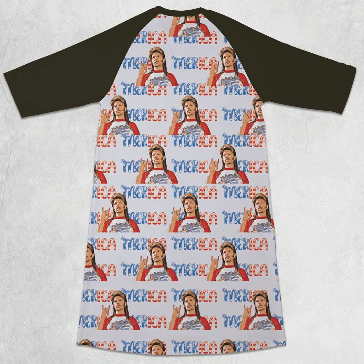 3/4 Sleeve Raglan Dress - FE6GE1X2
