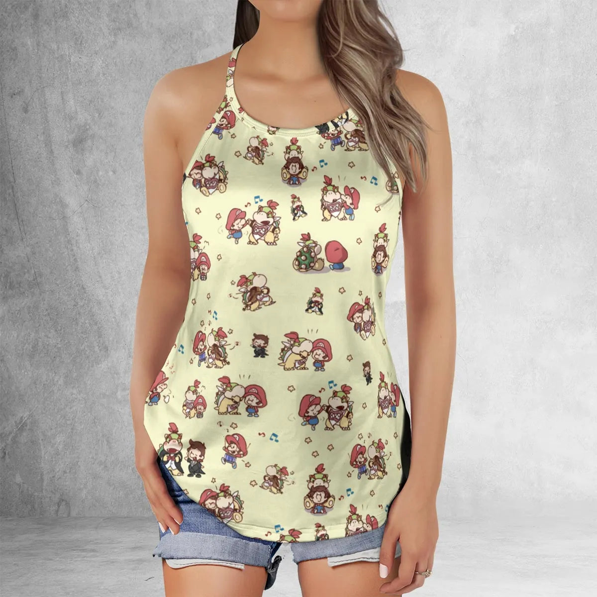 Criss Cross Tank Top - 5DKSH3GS