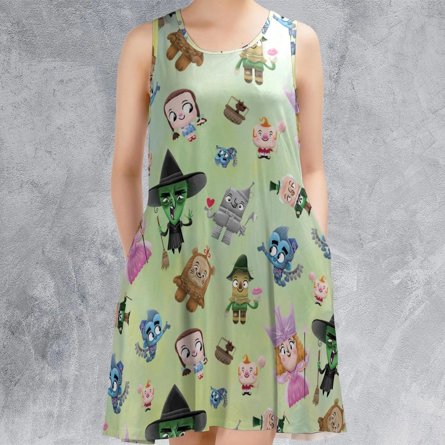 Sleeveless Dress - CNRY2SJ6