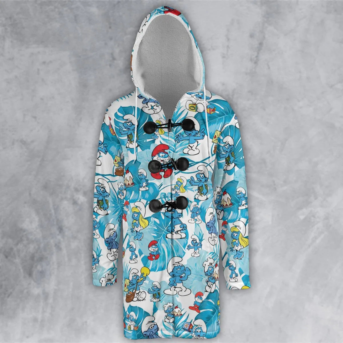 Hooded Cloak Coat - D25P1MYF