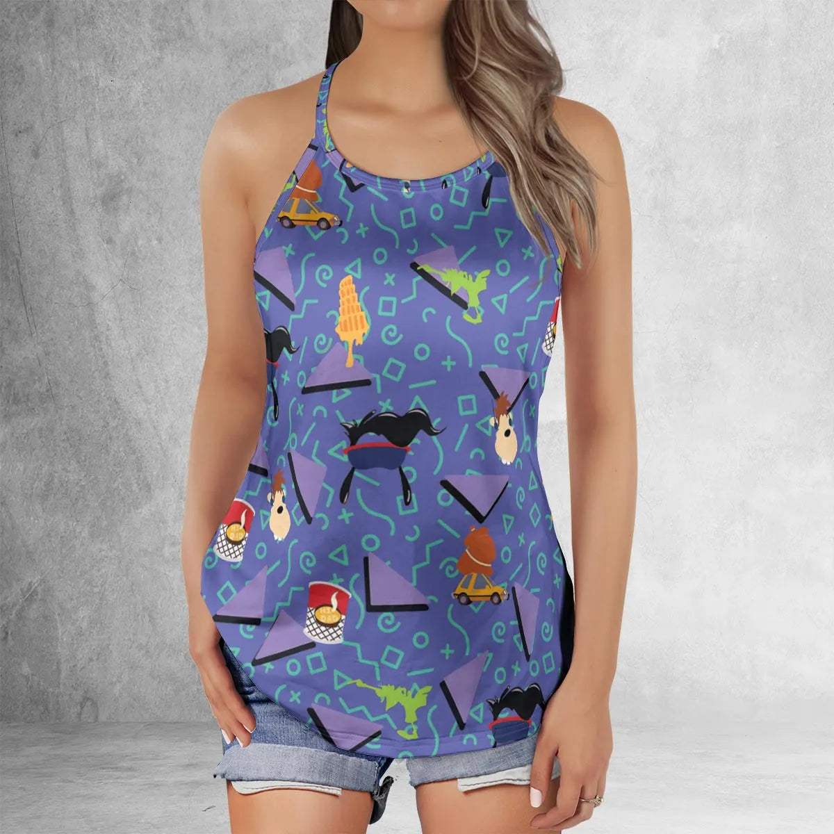 Criss Cross Tank Top - 7R5F8NGR