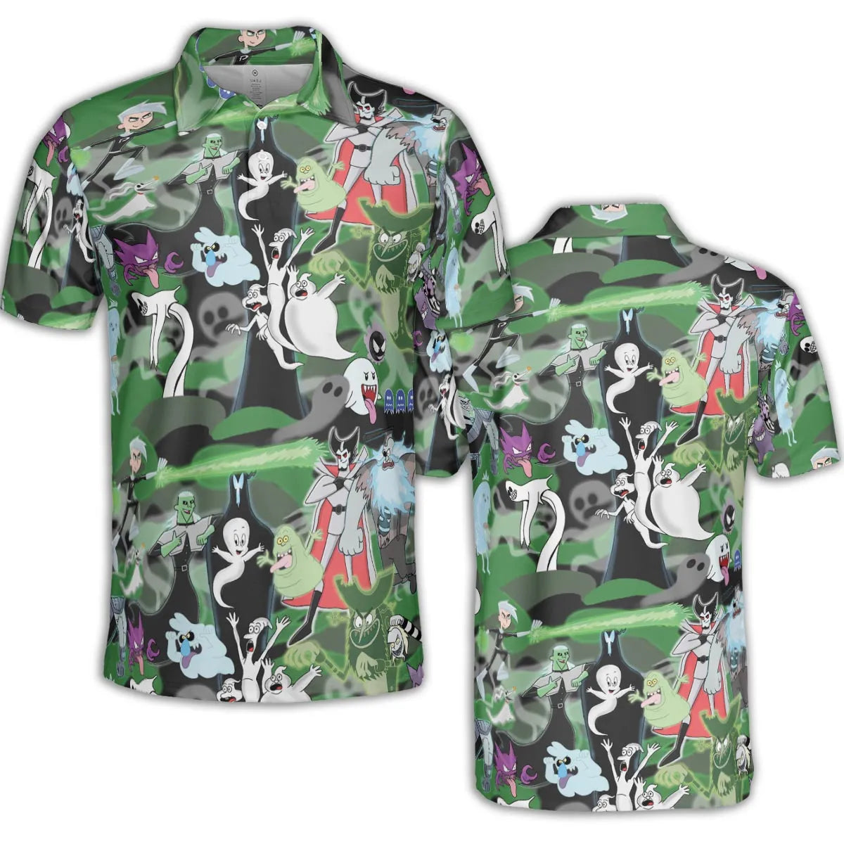 AOP Men/Women Polo Shirt - B5Y4PBDG
