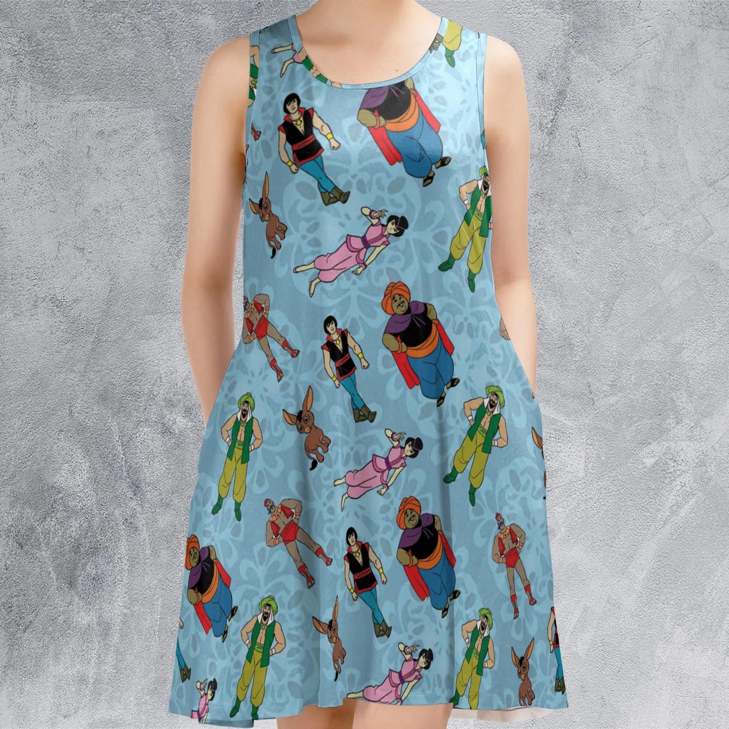 Sleeveless Dress - HRQYJAVZ