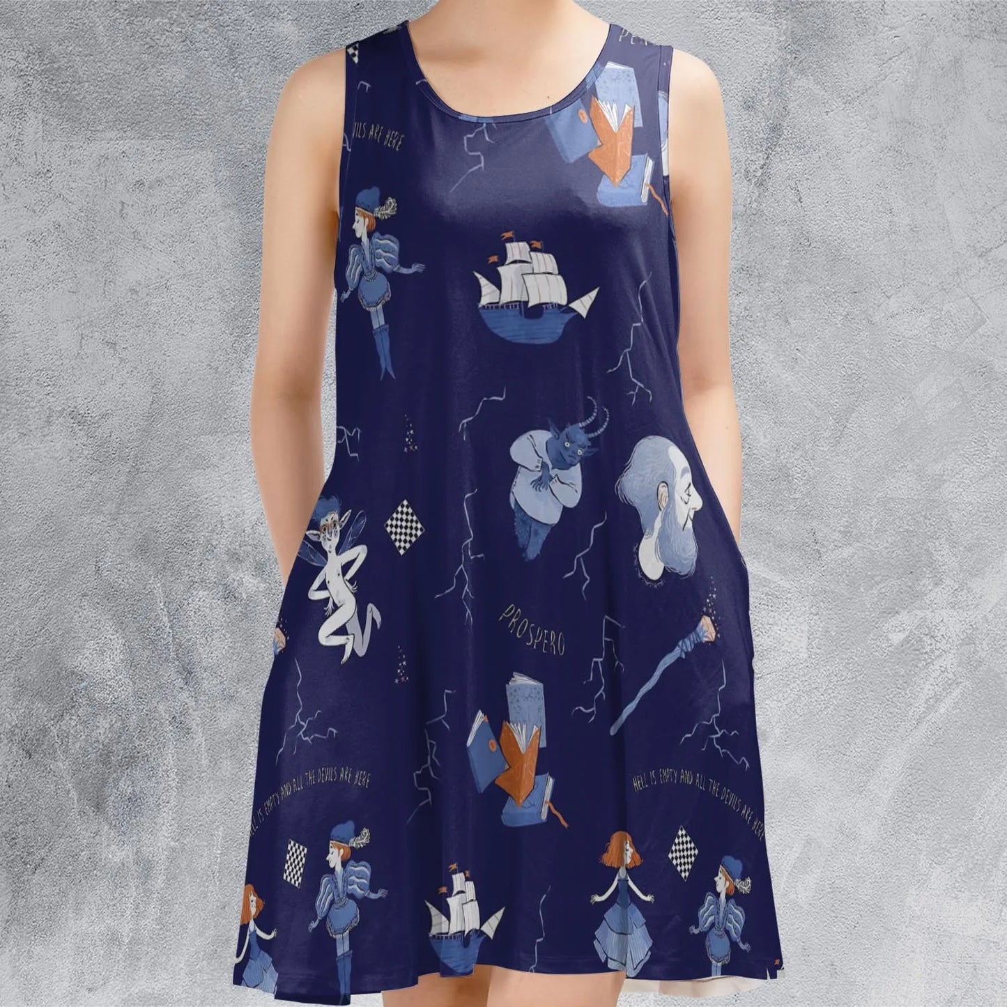 Sleeveless Dress - BA8S8A3Q