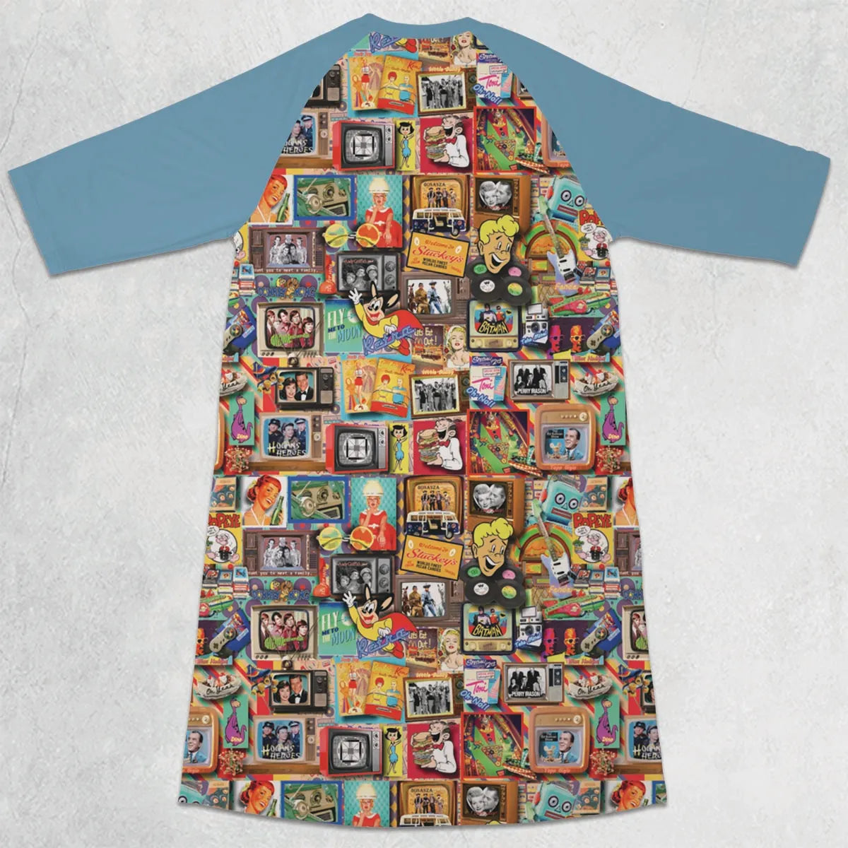 3/4 Sleeve Raglan Dress - TV1V12C6