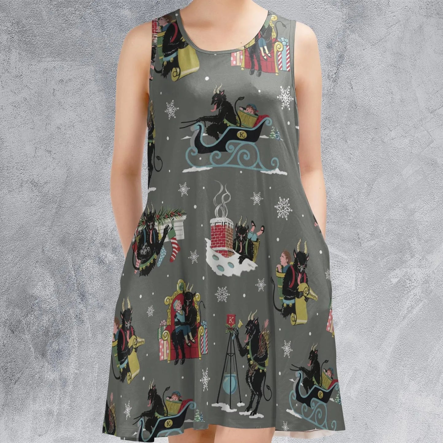 Sleeveless Dress - UYJGPY1K